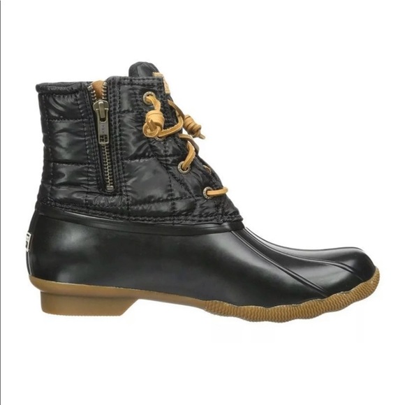 NEW Sperry Saltwater Quilted Duck Boots- ret $130! - Picture 4 of 8